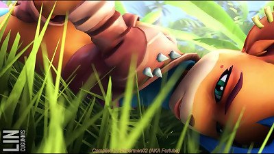 straight Animated furry porno Compilation: Nut-tastic