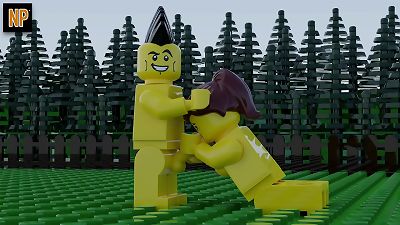 LEGO porn WITH SOUND - ANAL, BLOWJOB, cooter eating AND VAGINAL