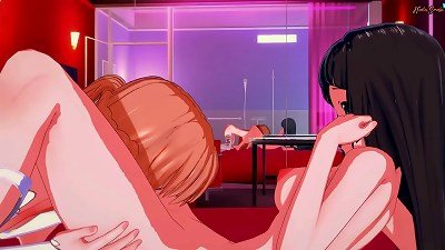 lezzy hentai climax compilation.